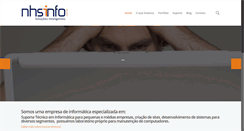 Desktop Screenshot of nhsinfo.com.br