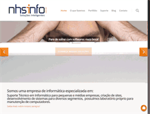 Tablet Screenshot of nhsinfo.com.br